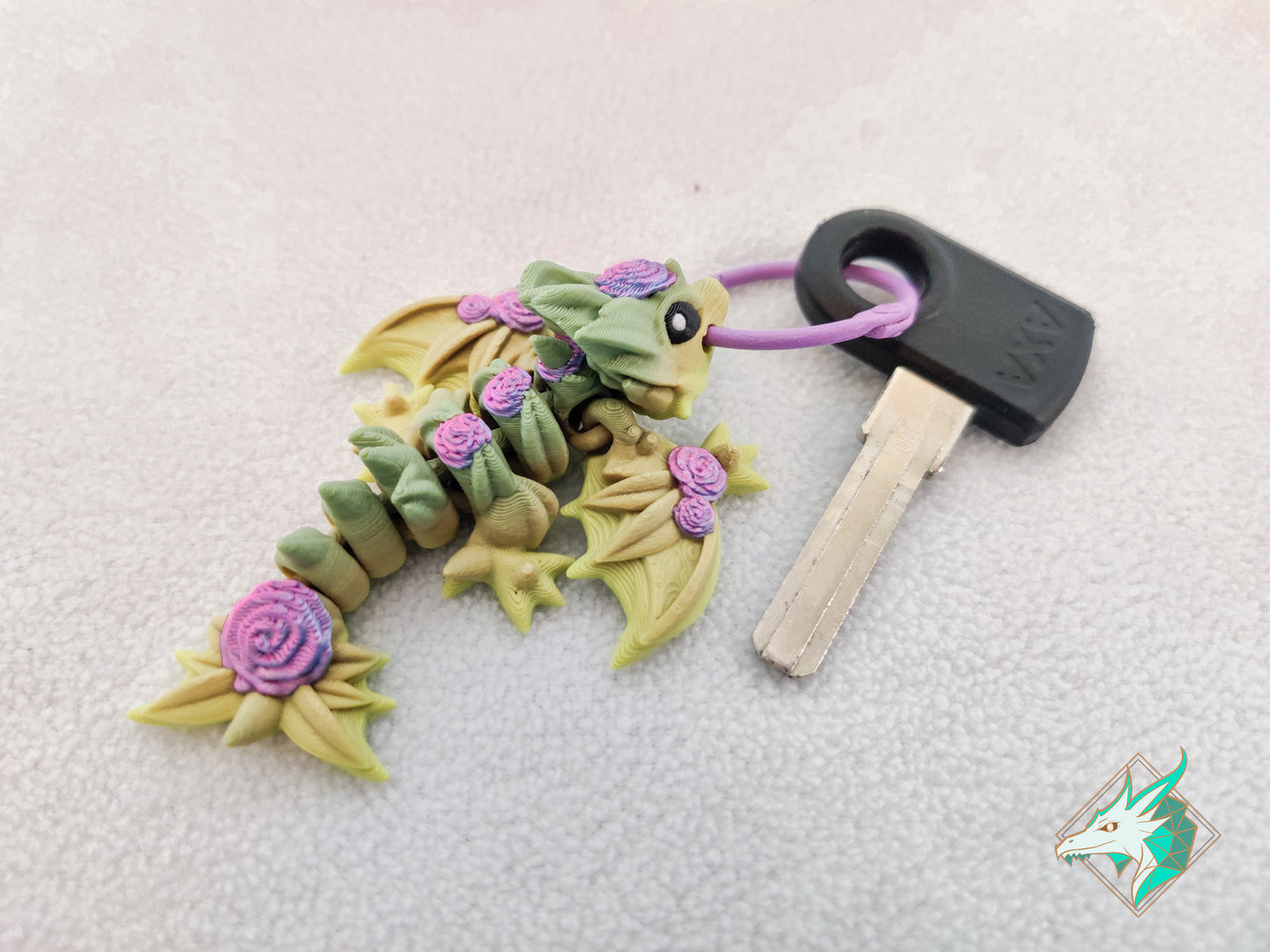 Rozen Wyvern aan ring