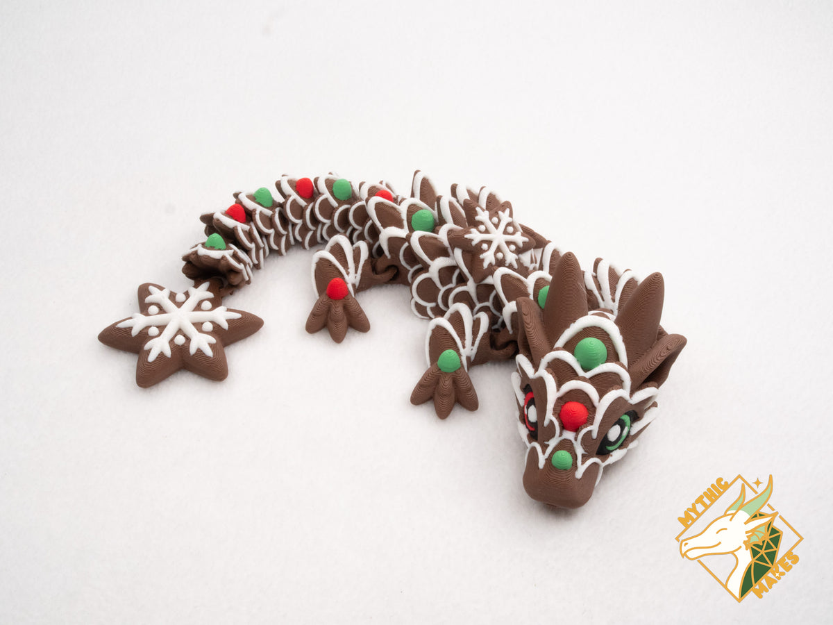 Gingerbread Dragon - Baby & Young
