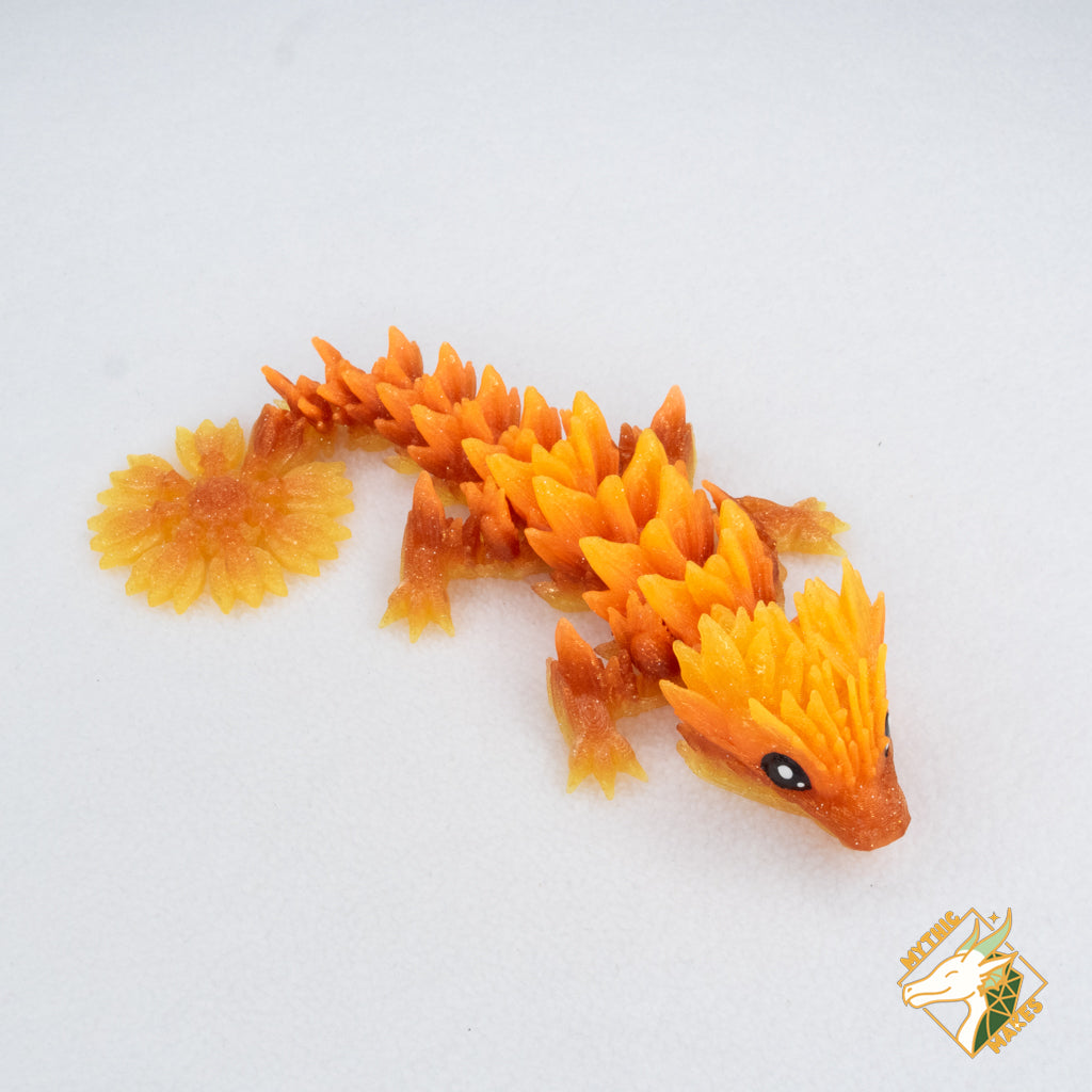 Dragon en tournesol - Bébé et Jeune