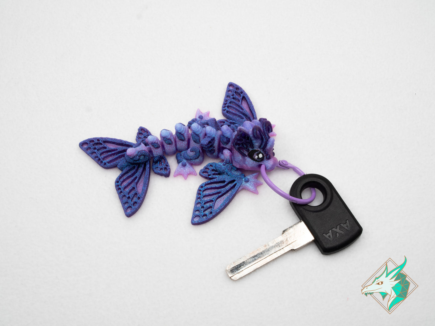 Klein Vlinder Draakje - Sleutelhanger