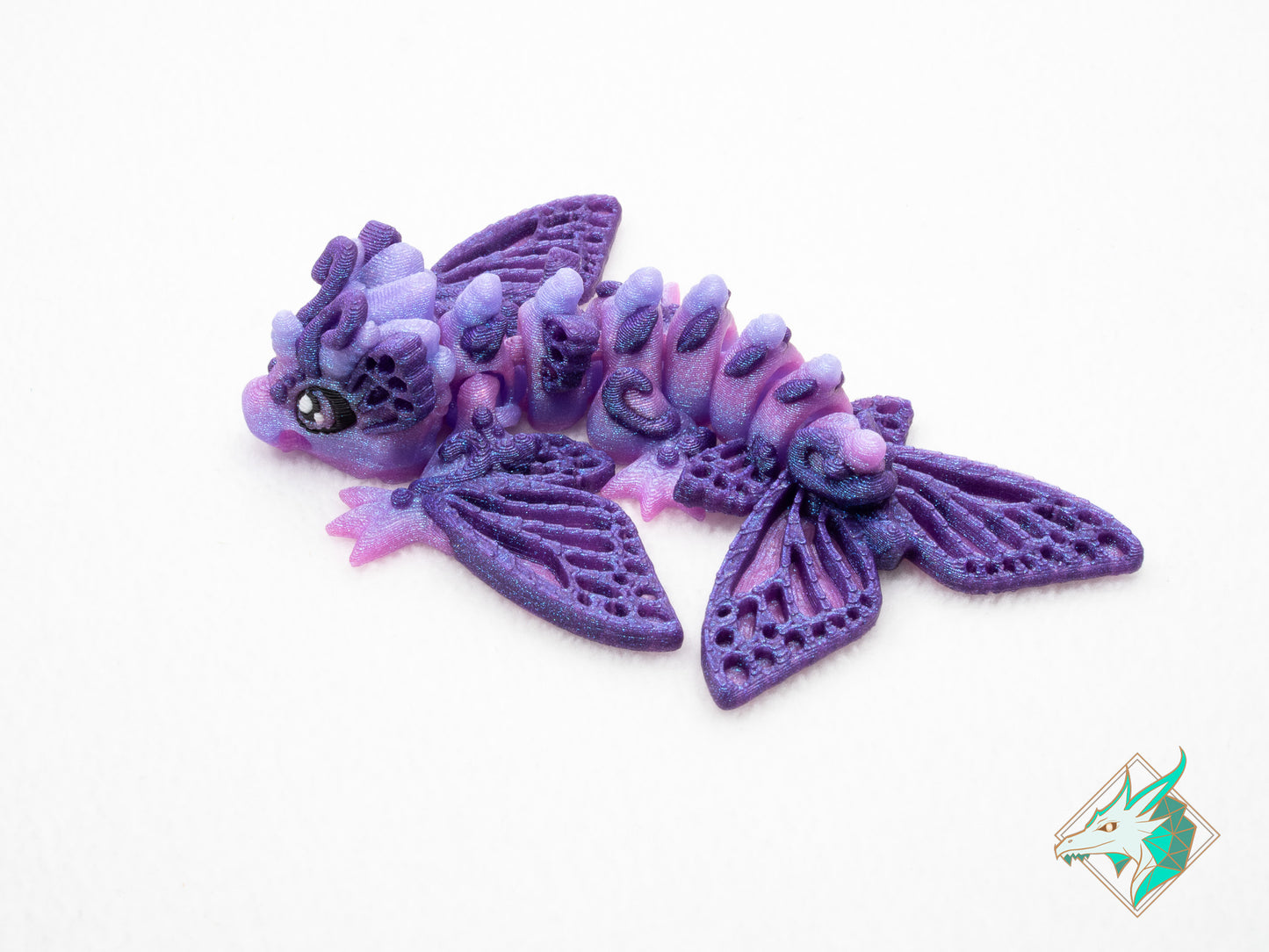 Klein Vlinder Draakje - Sleutelhanger