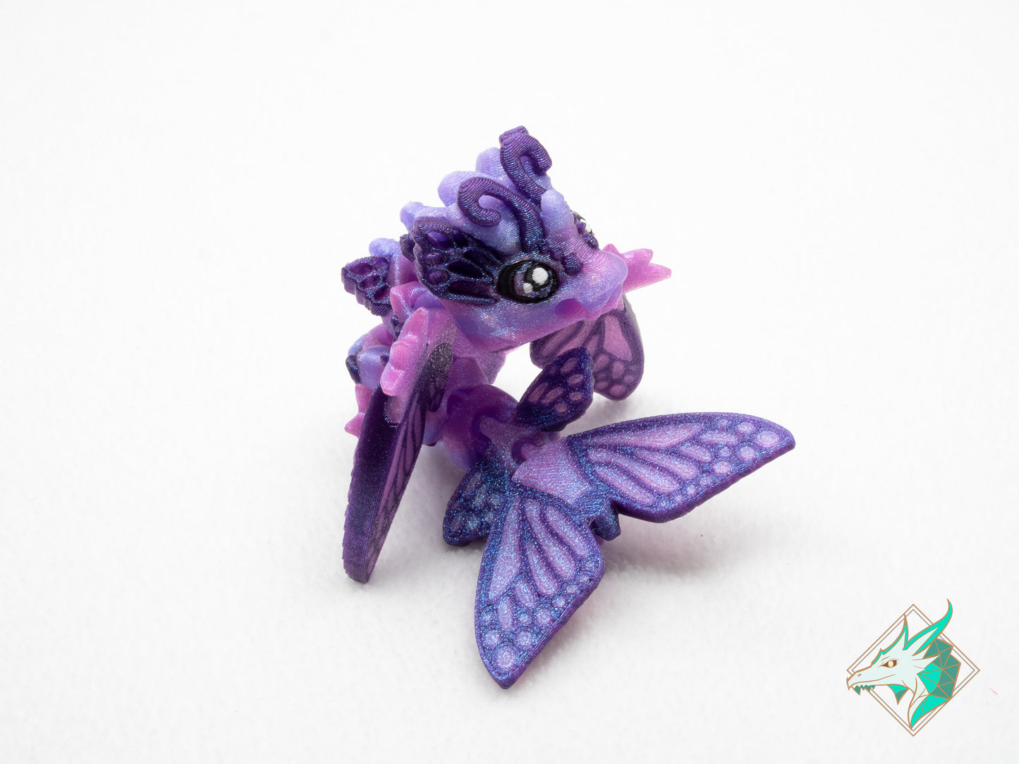 Klein Vlinder Draakje - Sleutelhanger