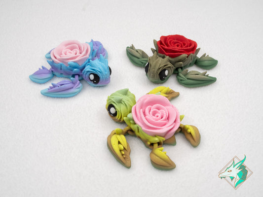 Mythic Mini - Tortue en Roses