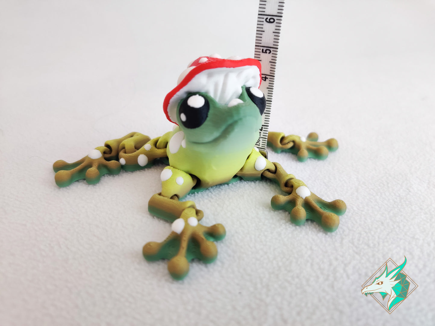 Grenouille en champignon