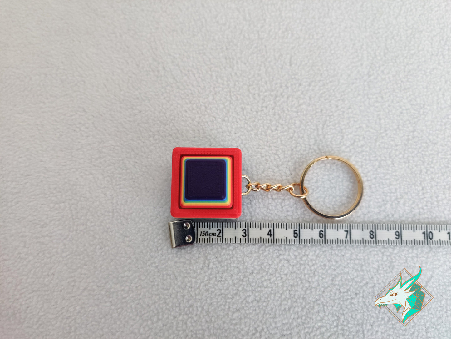 Porte-clés Fidget Clicker Drapeau de la Fierté