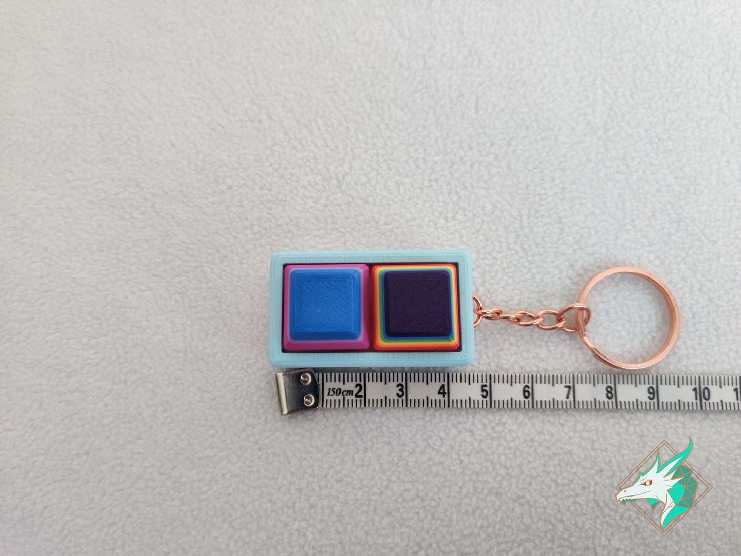 Porte-clés Fidget Clicker Drapeau de la Fierté