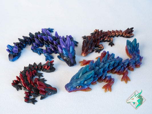 Dragon de pierres précieuses - Bébé et Jeune