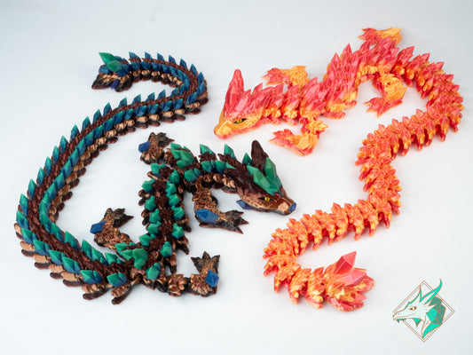 Dragon Loup de Cristal - Adulte