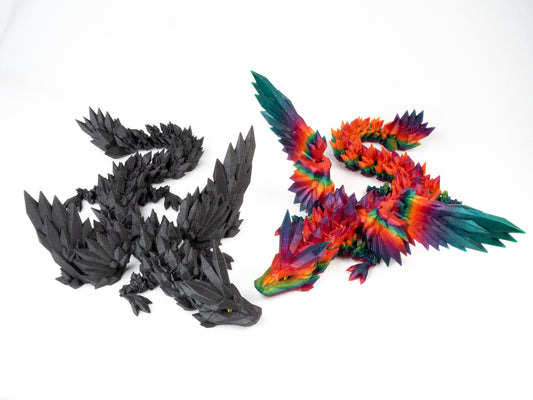 Dragon de Cristal ailé - Adulte