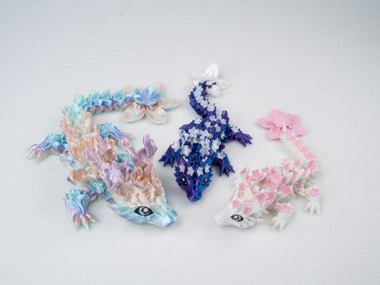 Dragon en Fleur de Cerisier - Bébé et Jeune