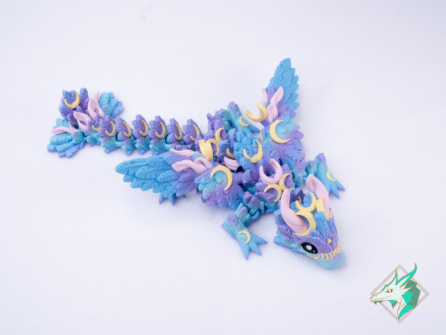 Winged Lunar Dragon - Baby & Young