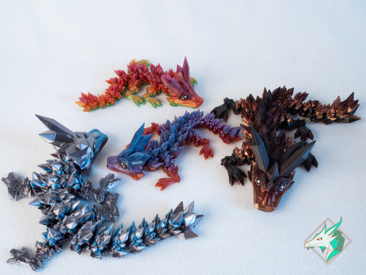 Dragon de Cristal - Bébé et Jeune