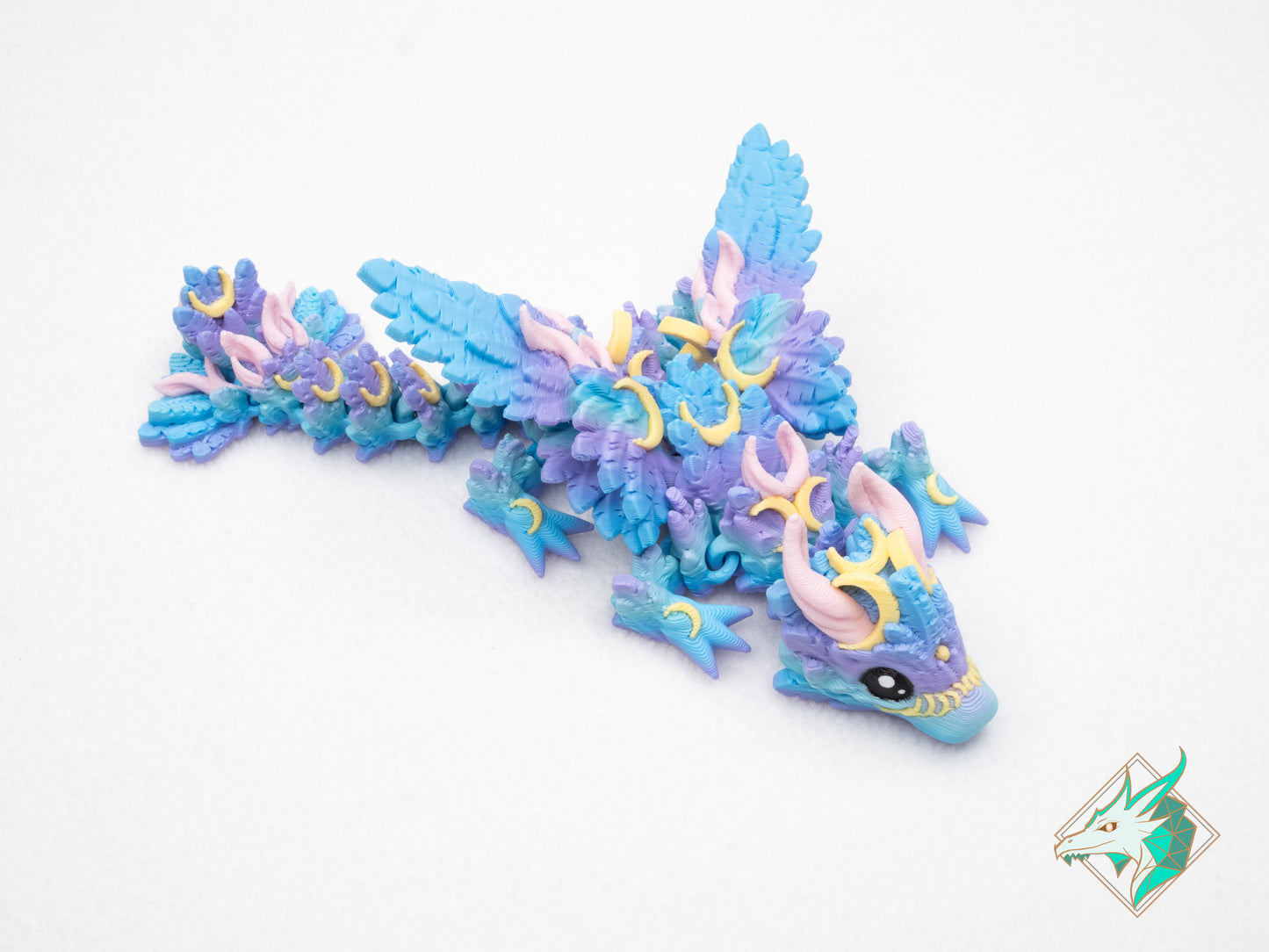 Winged Lunar Dragon - Baby & Young