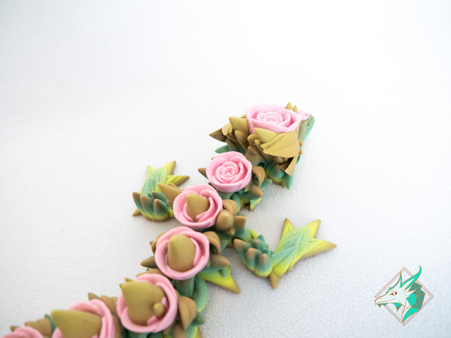 Dragon en Roses - Adulte