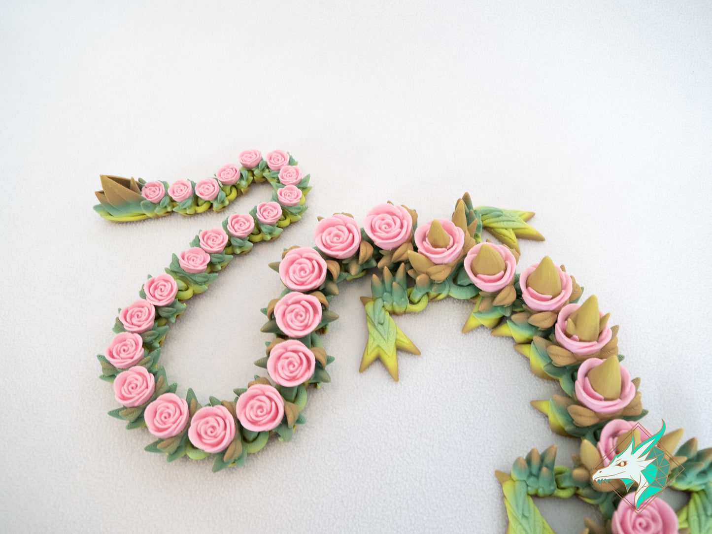 Dragon en Roses - Adulte