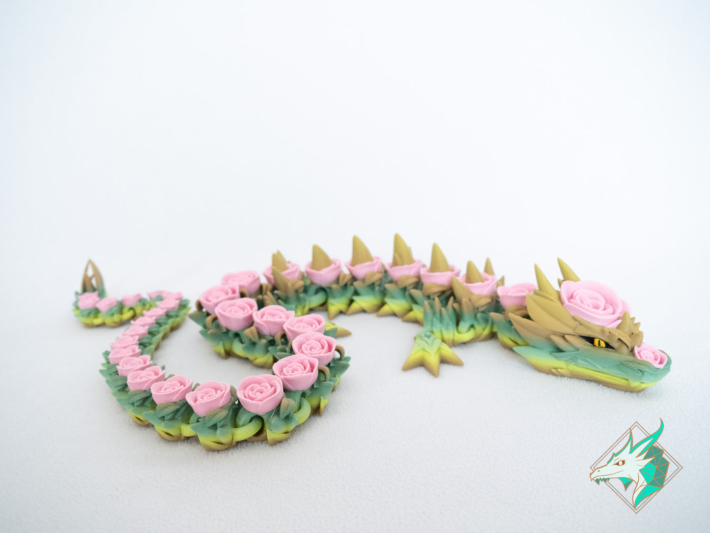 Dragon en Roses - Adulte