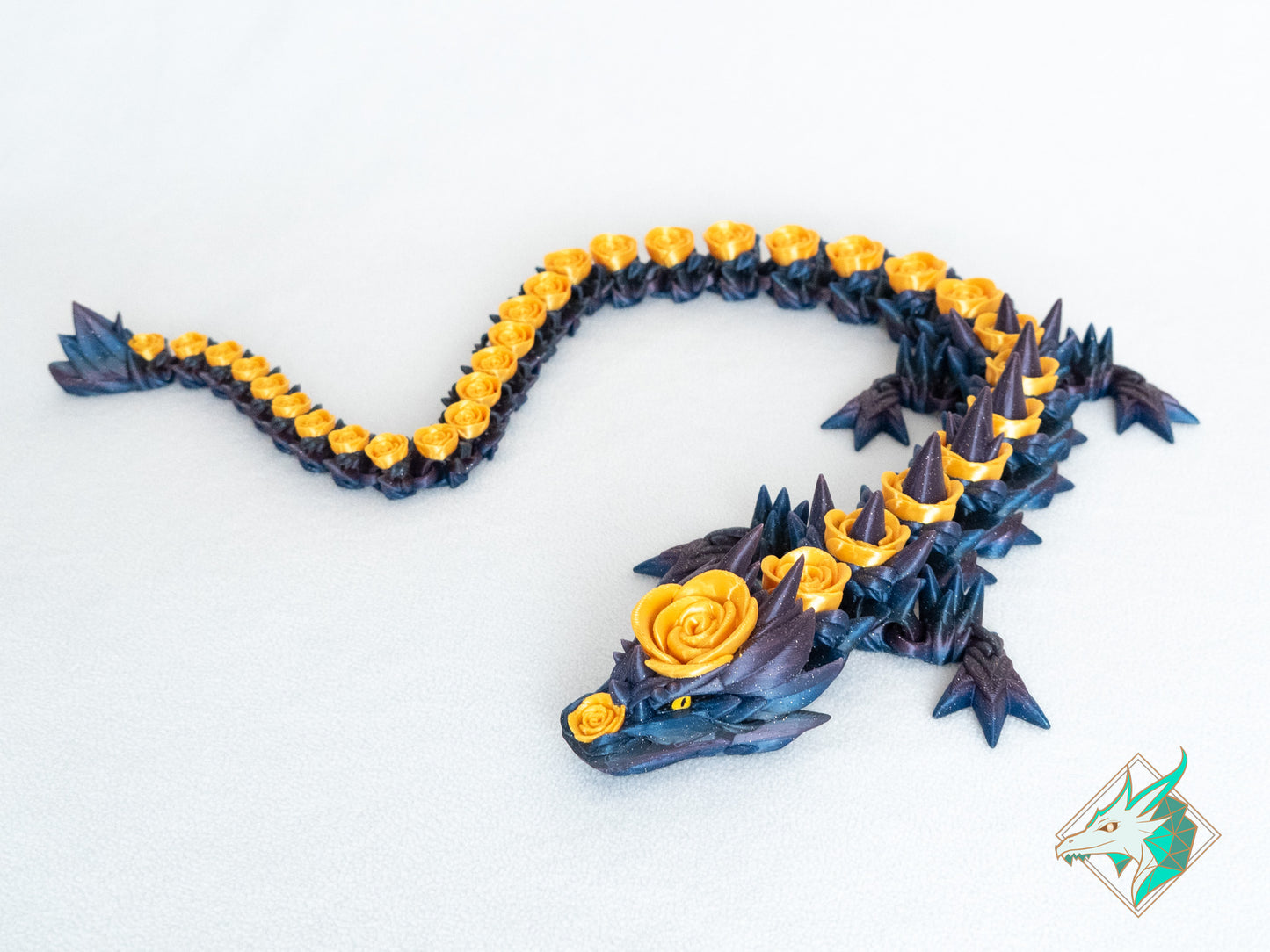 Dragon en Roses - Adulte