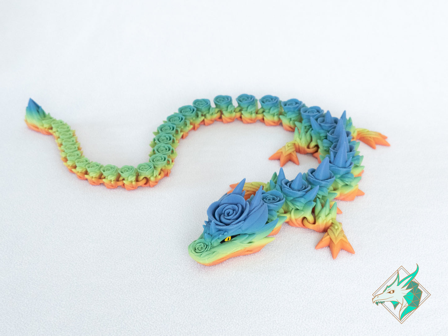 Dragon en Roses - Adulte