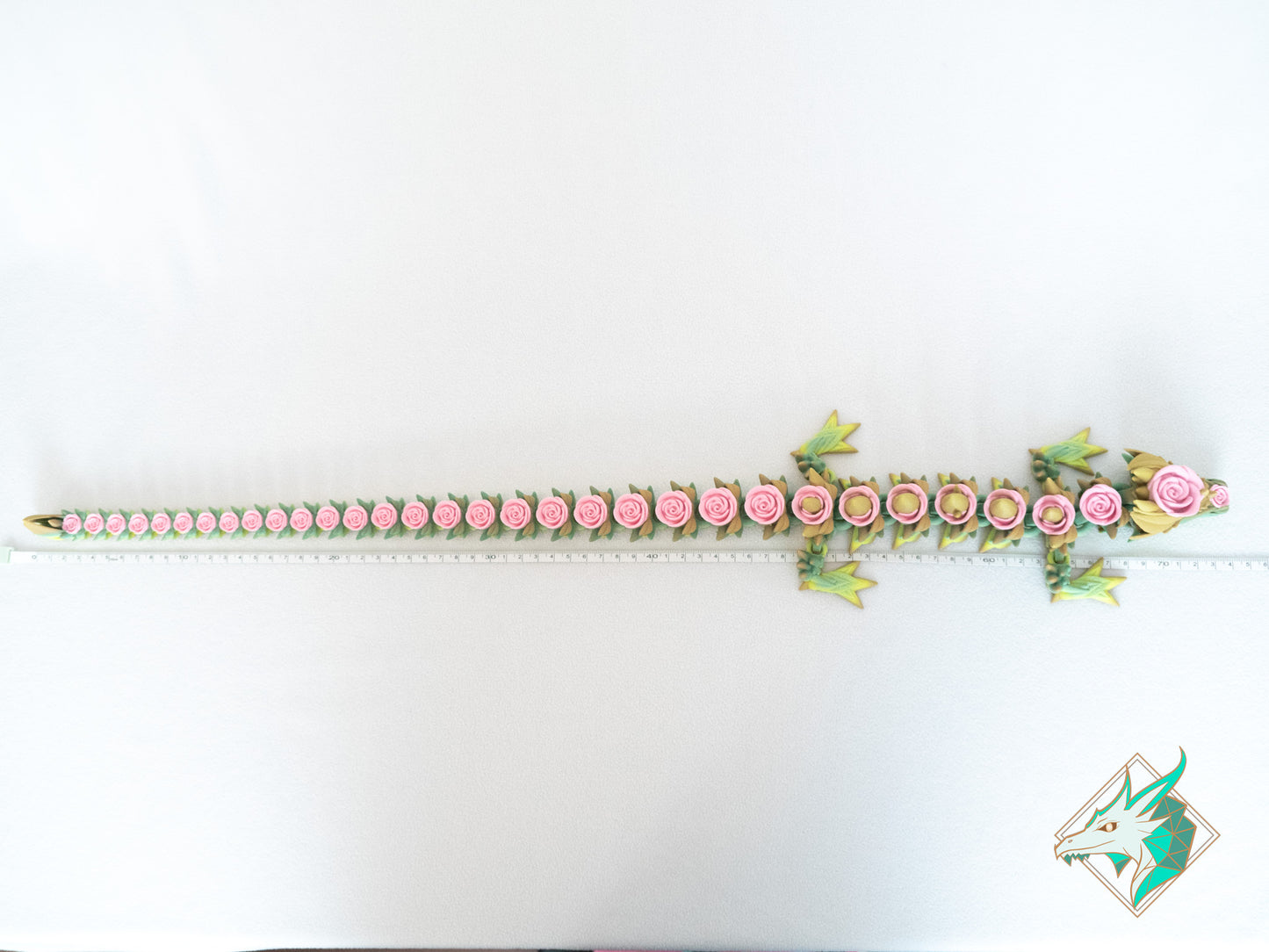 Dragon en Roses - Adulte