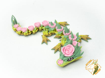 Dragon en Roses - Bébé et Jeune