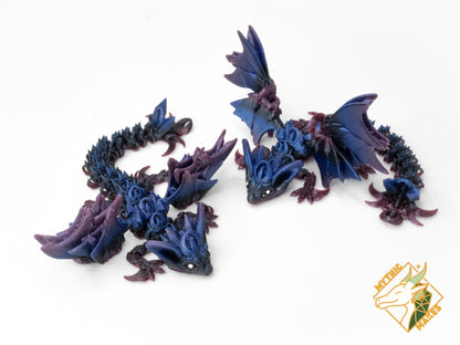 Dragon Chauve-souris ailé - Bébé et Jeune