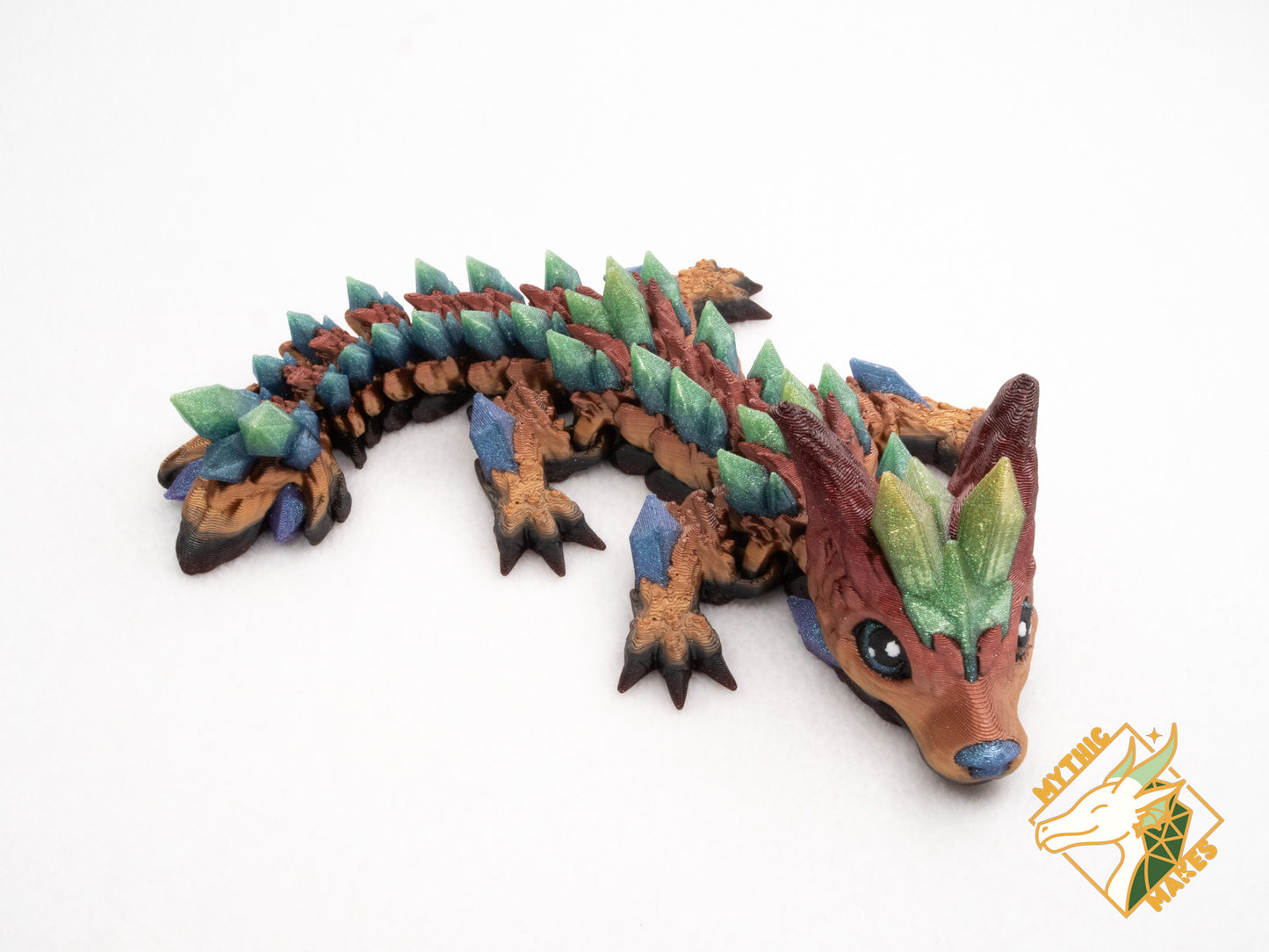 Dragon Loup de Cristal - Bébé et Jeune