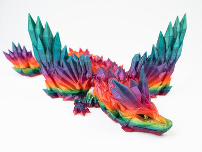 Winged Crystal Dragon - Adult