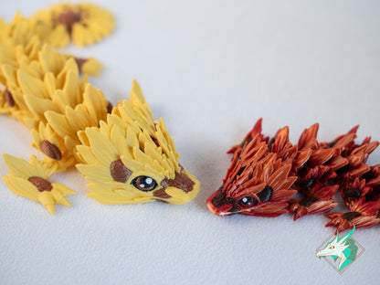 Sunflower Dragon - Baby & Young