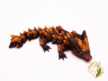 Dragon Loup de Cristal - Bébé et Jeune